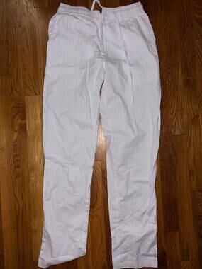 Sailwind Mens Drawstring Linen Pants Summer Beach Loose Trousers BRAND NEW